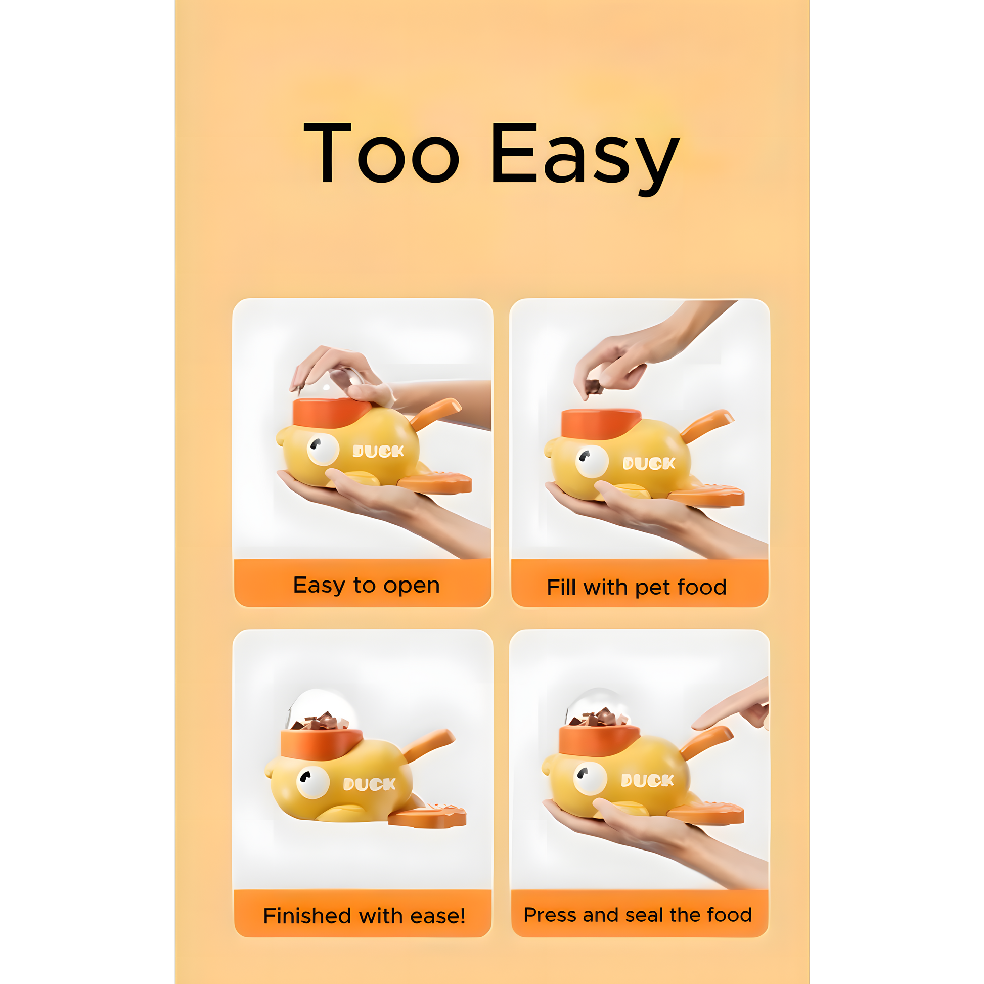 Duck Treat Dispenser