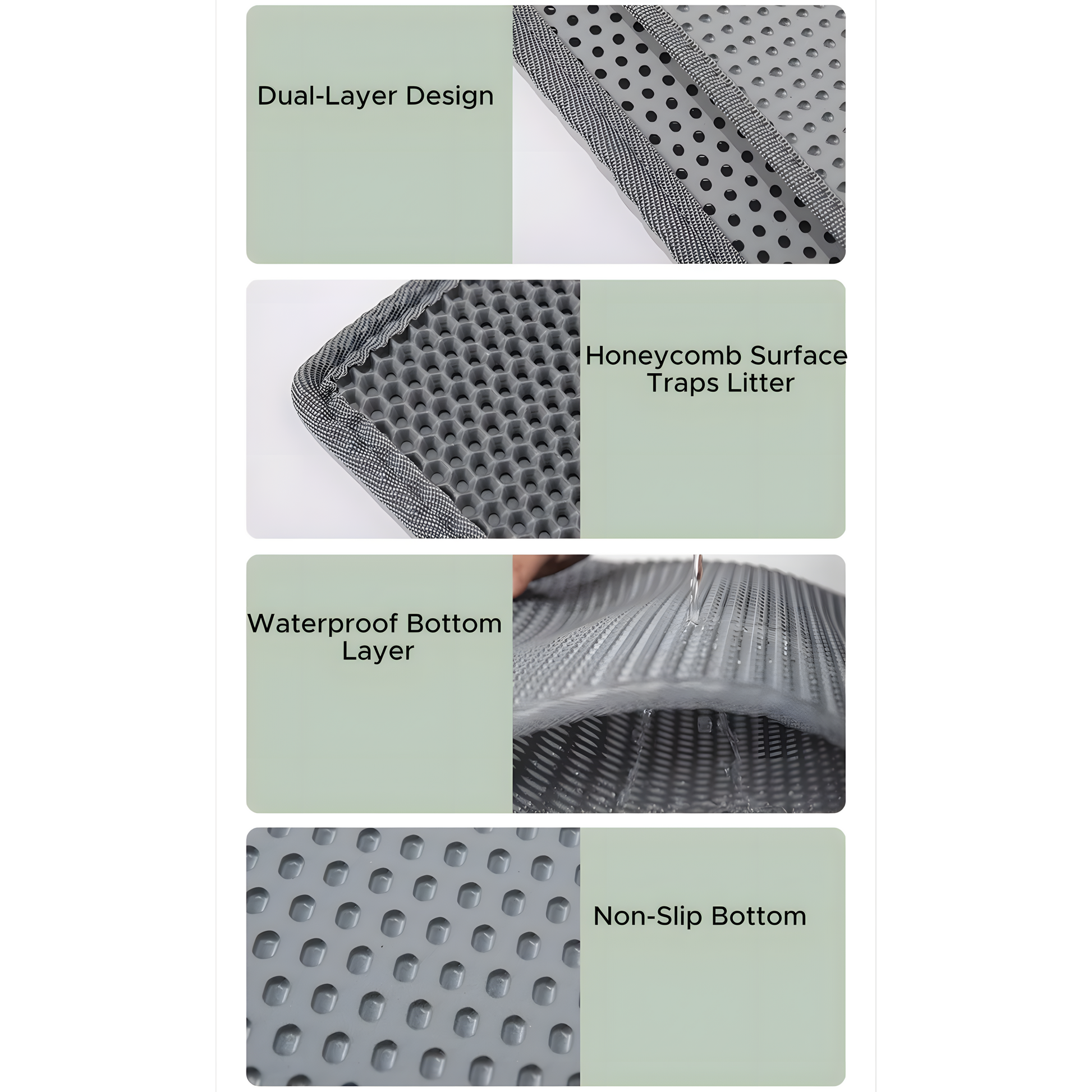 Layer Honeycomb Cat Litter Mat